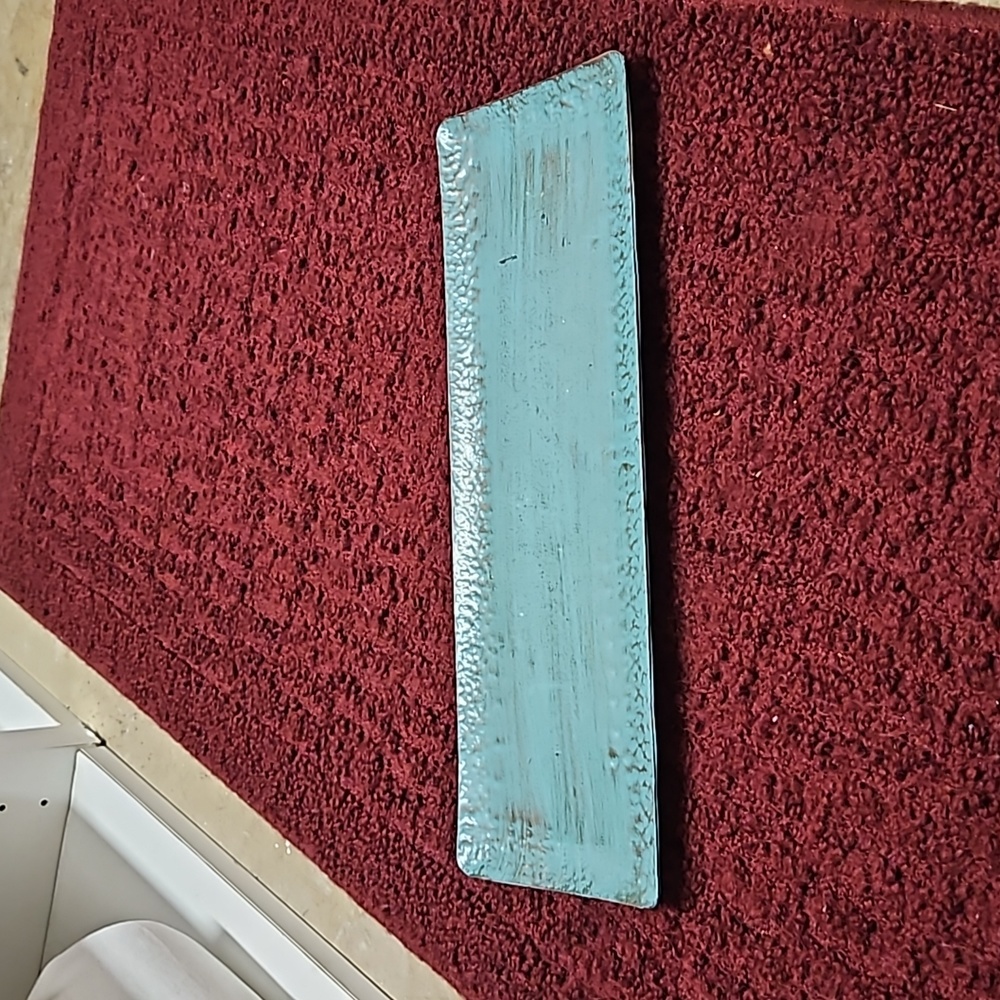 Distressed Decorative Stand/Plate